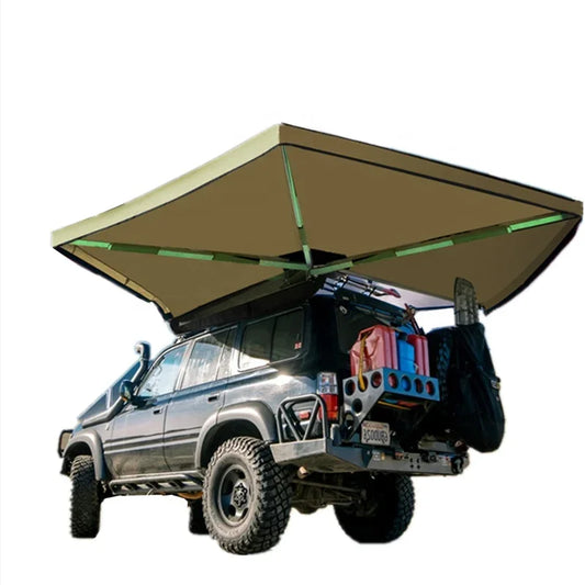 JWFA-001 Factory New design 4x4 Off road 270 degrees car roof side awning tent suitable for outdoor sunshade camping traveling