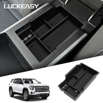 for GMC Terrain 2025 Car Storage Box Interior Accessories Center Console Armrest Storage Organizer Tidying Tray