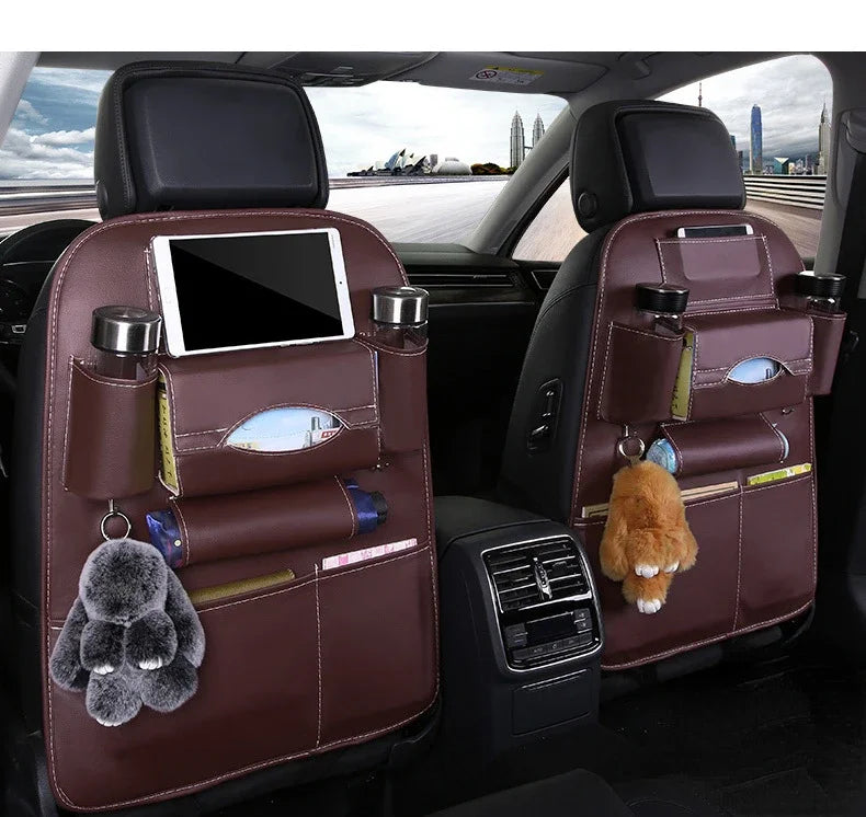 Car Seat Back Organizer with Foldable Table