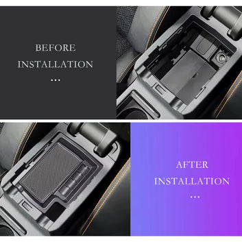 Car Central Armrest Storage Box For Subaru XV Crosstrek 2012-2017 for Subaru Impreza 2012-2016 Container tray Accessories