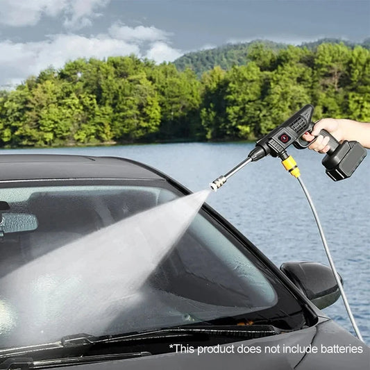 Cordless High Pressure Car Washer Spray Water Gun No Battery Foam Generator Portable Car Washing Machine For Home