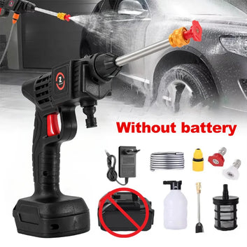 Cordless High Pressure Car Washer Spray Water Gun No Battery Foam Generator Portable Car Washing Machine For Home