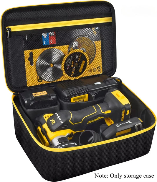 Storage Bag (Bag Only)  Compatible with DEWALT 20V MAX Cut Off Tool 3 in 1 Brushless (DCS438B),  Carrying Holder Organizer